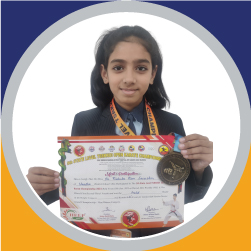 School Of Scholars,Beltarodi Miss.Shreyashri Khobragade secured Second place in an Online Quiz